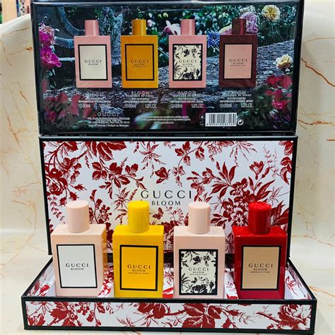 gucci bloom perfume box|gucci bloom gift set sale.